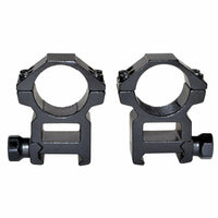 1" PICATINNY MEDIUM RING MOUNTS, AL - NeonSales {{ shop.shopifyCountryName }}