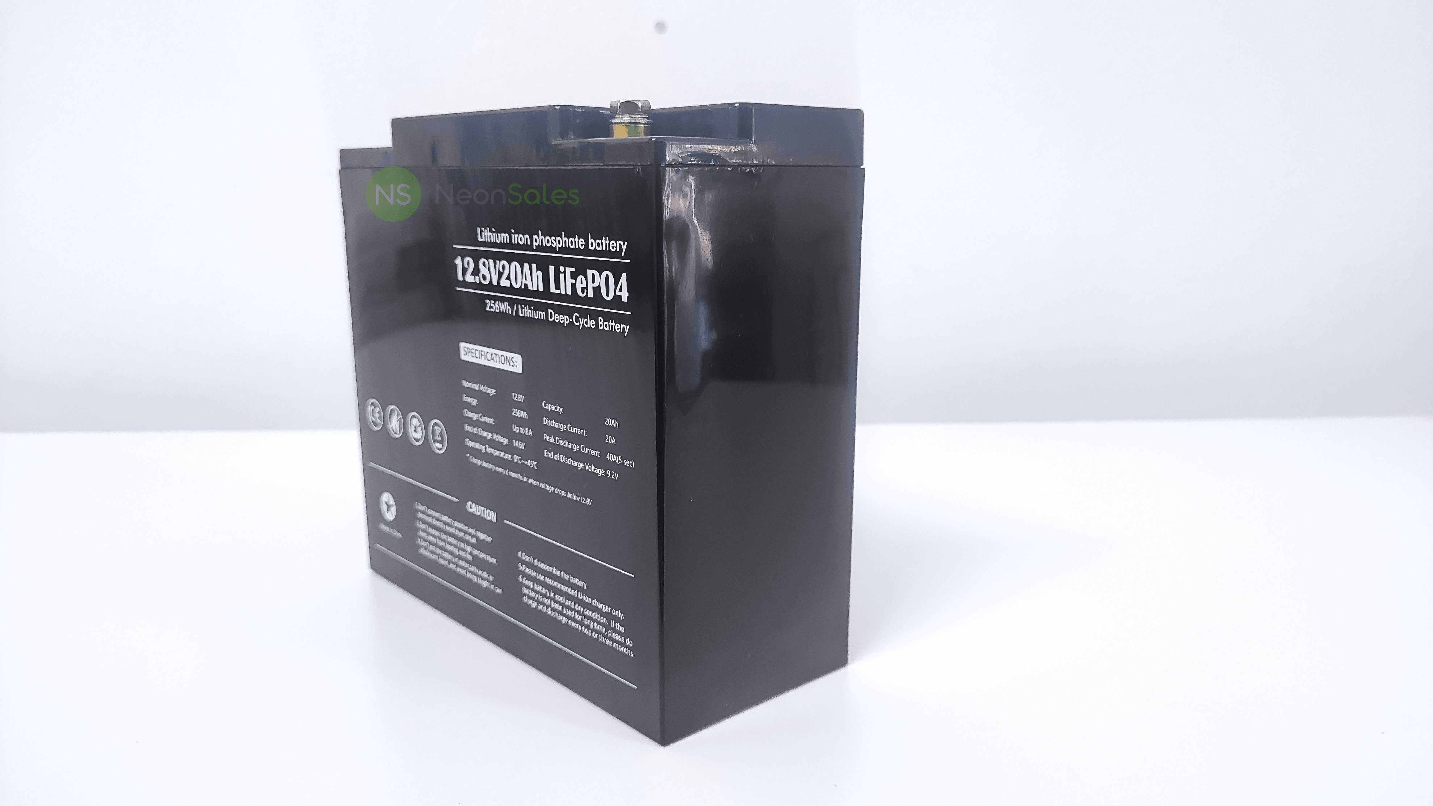 12V 20AH LITHIUM LIFEPO4 BATTERY - NeonSales South Africa