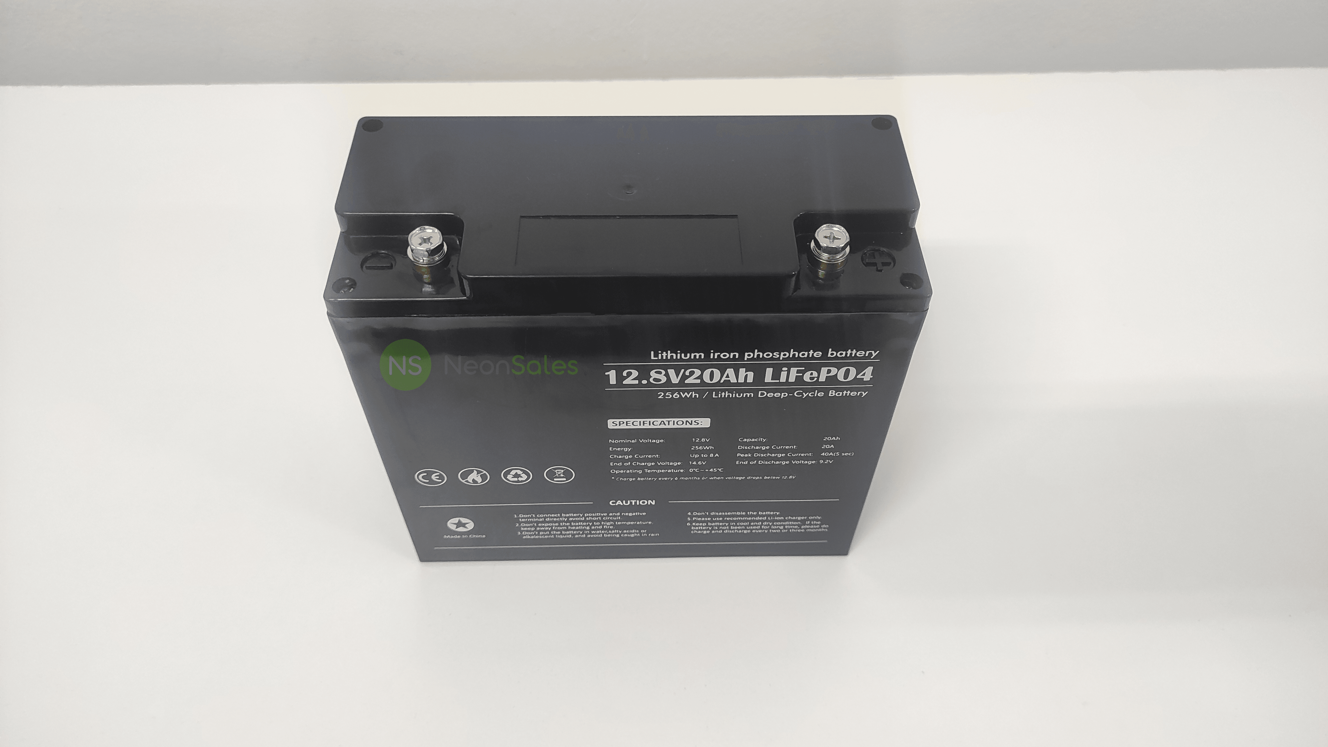 12V 20AH LITHIUM LIFEPO4 BATTERY - NeonSales South Africa