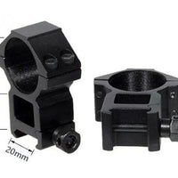 30MM WEAVER, HIGH Q/M MOUNT RINGS, AL - NeonSales {{ shop.shopifyCountryName }}