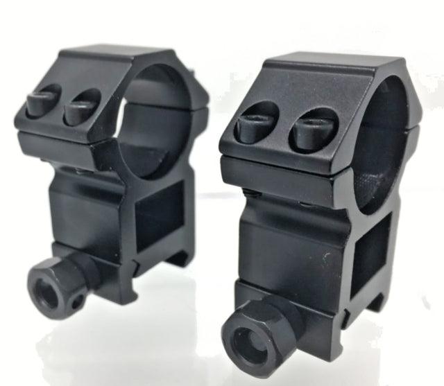 30MM WEAVER, HIGH Q/M MOUNT RINGS, AL - NeonSales {{ shop.shopifyCountryName }}
