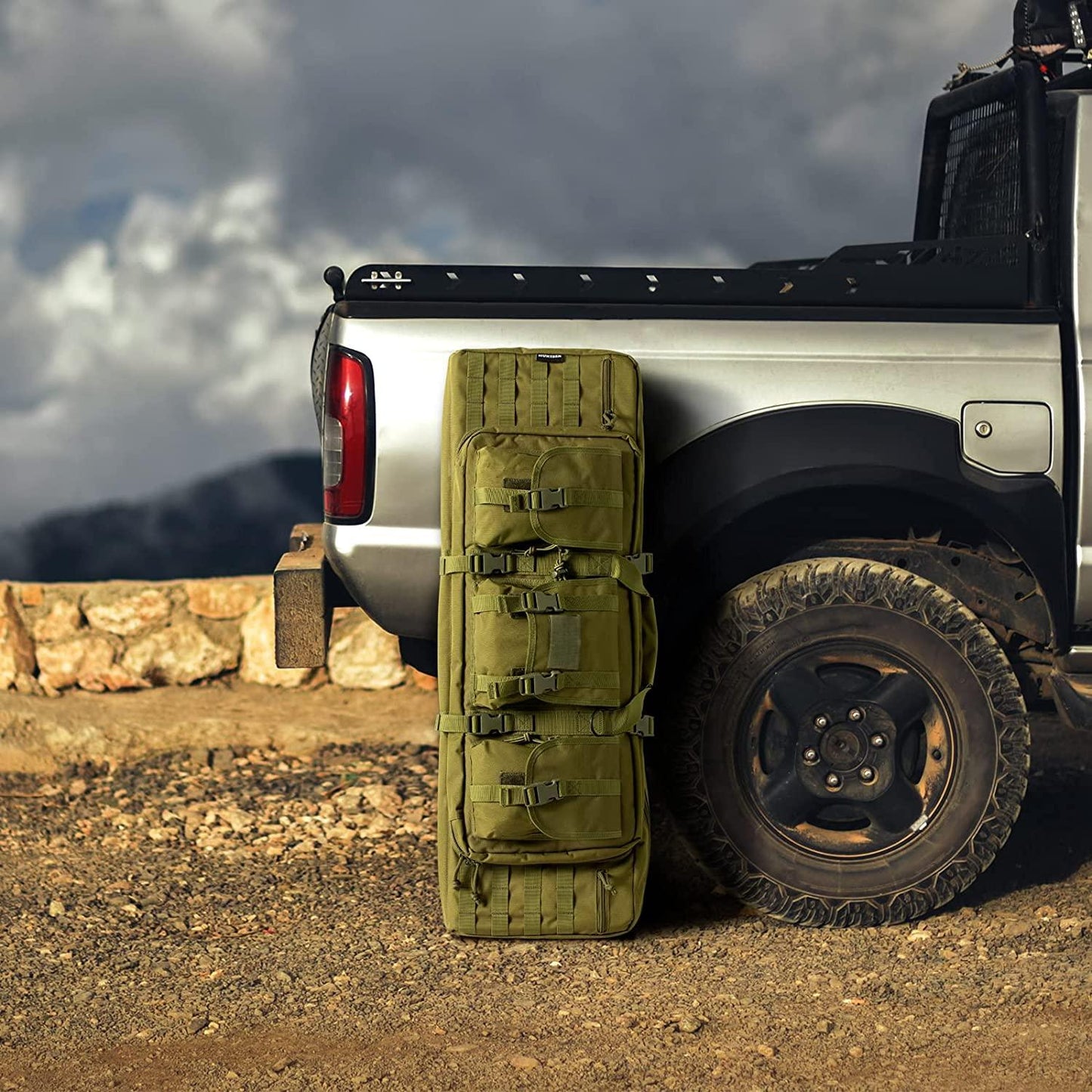 44" RECTANGULAR TACTICAL AIR RIFLE RUCKSACK - OD - NeonSales {{ shop.shopifyCountryName }}