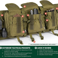 44" RECTANGULAR TACTICAL AIR RIFLE RUCKSACK - OD - NeonSales {{ shop.shopifyCountryName }}