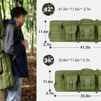 44" RECTANGULAR TACTICAL AIR RIFLE RUCKSACK - OD - NeonSales {{ shop.shopifyCountryName }}