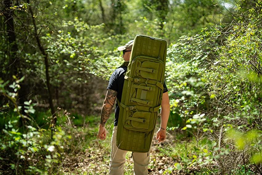44" RECTANGULAR TACTICAL AIR RIFLE RUCKSACK - OD - NeonSales {{ shop.shopifyCountryName }}