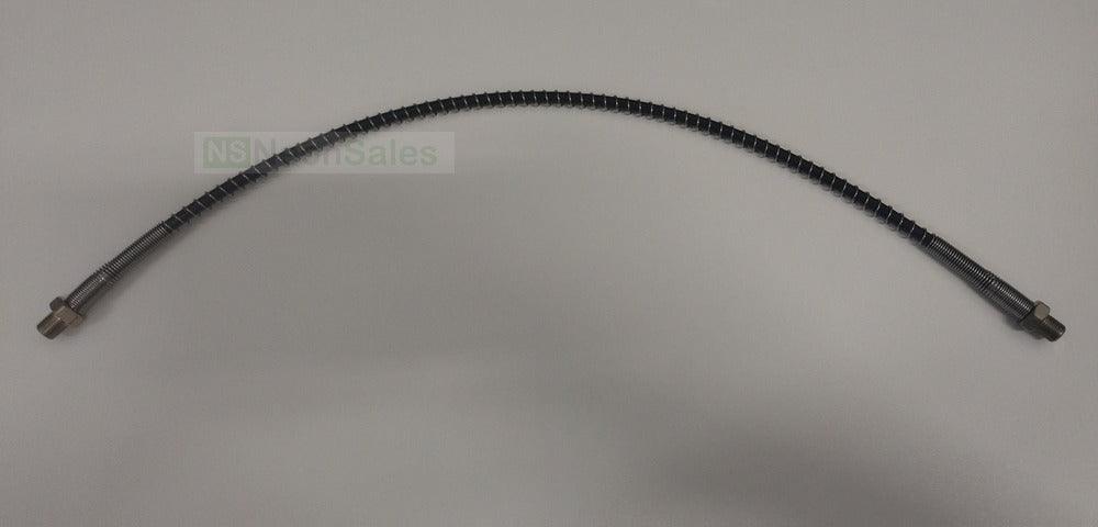 500MM SHIELDED HIGH PRESSURE HOSE, 1/8" BSP MALE - NeonSales South Africa