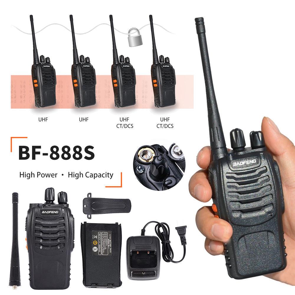 BAOFENG BF-888S 2 WAY RADIO WALKIE TALKIE - 2's - NeonSales