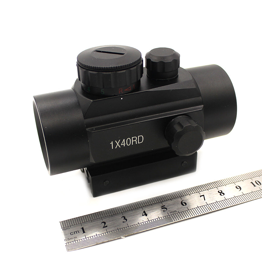 PICATINNY/DOVETAIL-MOUNTED 1X40 RED DOT SIGHT