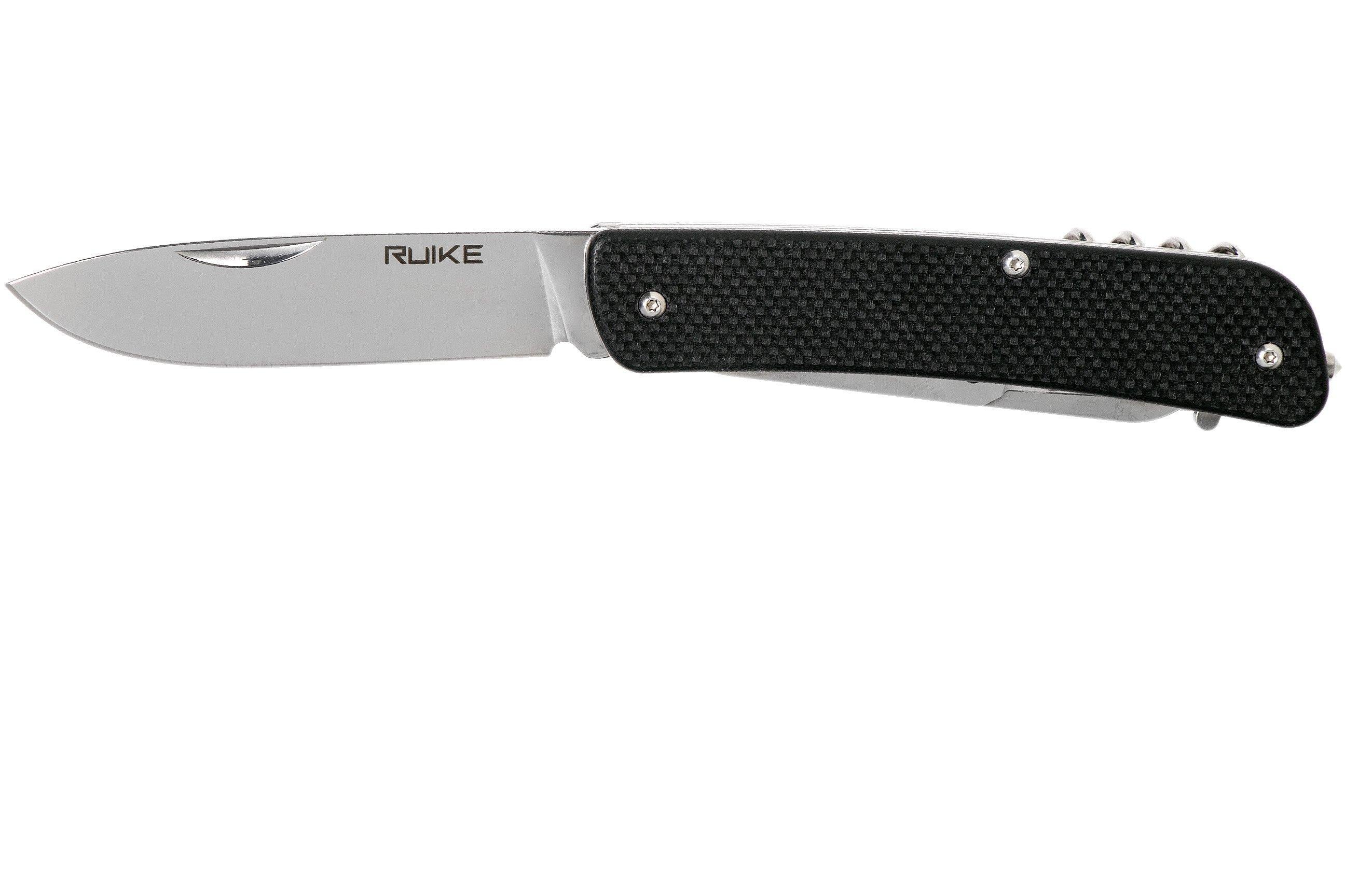 RUIKE L31-B CRITERION BLACK POCKET KNIFE - NeonSales