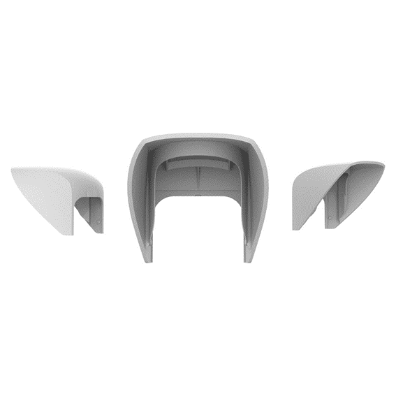 AJAX HOOD FOR MOTION PROTECT OUTDOOR - WHITE - NeonSales {{ shop.shopifyCountryName }}