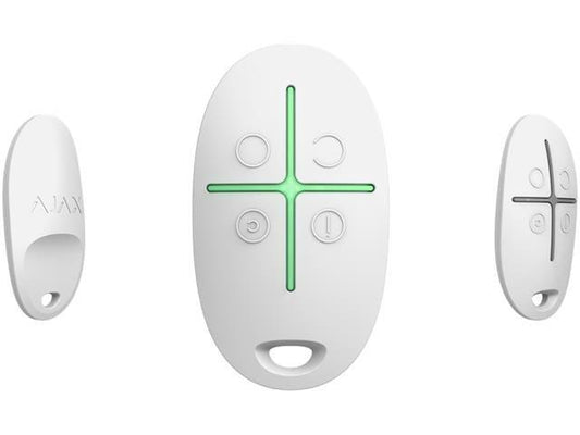 AJAX SPACE CONTROL JEWELLER KEY FOB - WHITE - NeonSales {{ shop.shopifyCountryName }}
