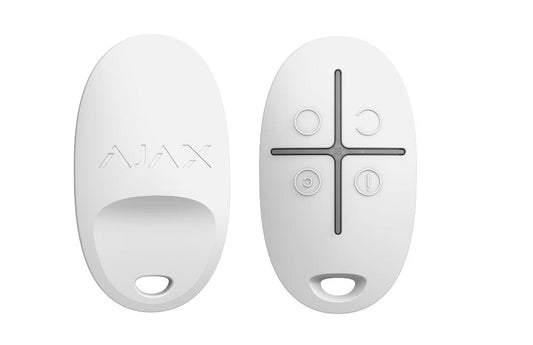 AJAX SPACE CONTROL JEWELLER KEY FOB - WHITE - NeonSales {{ shop.shopifyCountryName }}