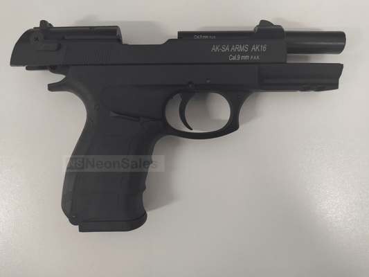 AKSA ARMS AK16 BLANK GUN - BLACK - NeonSales {{ shop.shopifyCountryName }}
