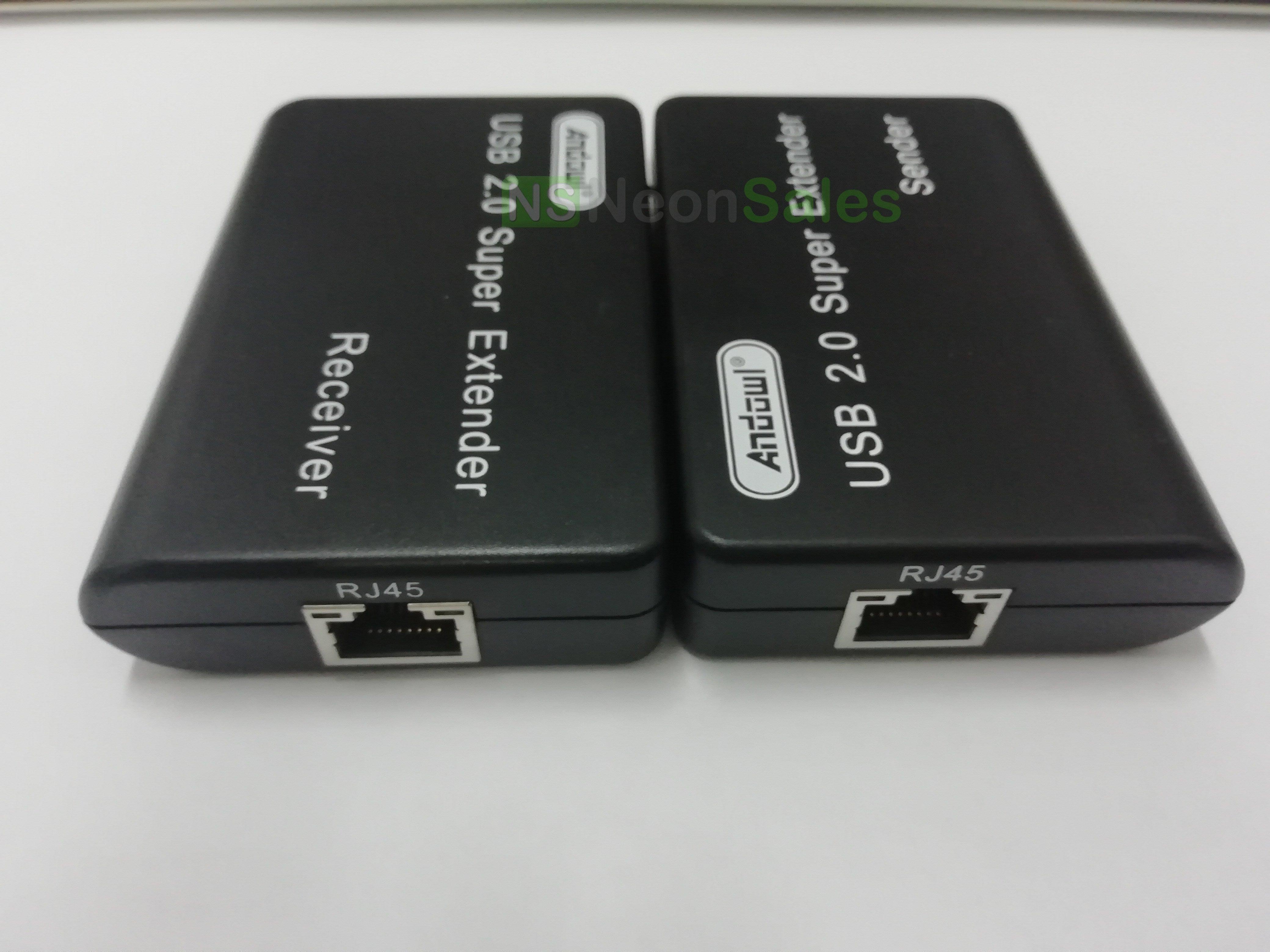 ANDOWL 4 PORT USB EXTENDER 4K 100M Q-U101 - NeonSales South Africa