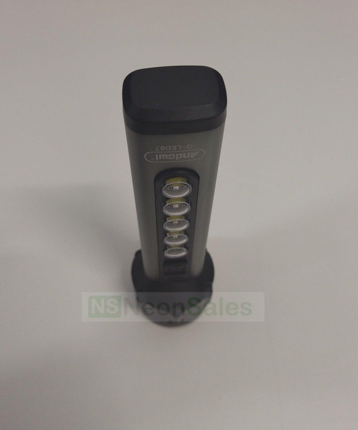 ANDOWL 5W+5COB LIGHT LED USB FLASHLIGHT - Q-LED67 - NeonSales South Africa