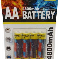 ANDOWL AA 4800MAH BATTERY Q-AA01 4PACK - NeonSales {{ shop.shopifyCountryName }}