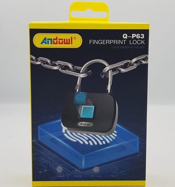 ANDOWL FINGERPRINT LOCK : Q-P63 - NeonSales {{ shop.shopifyCountryName }}