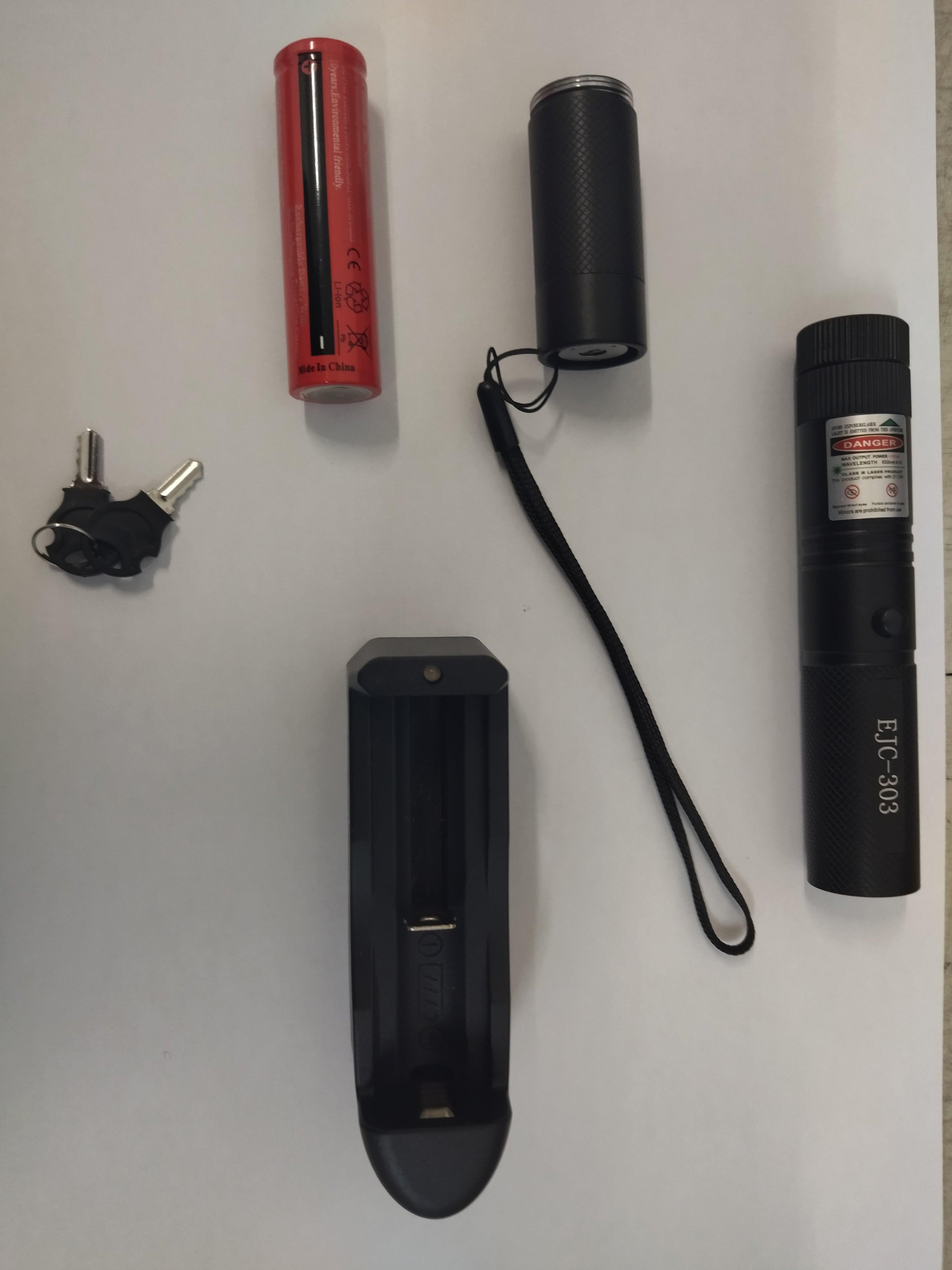 ANDOWL GREEN LASER POINTER 303 - NeonSales {{ shop.shopifyCountryName }}