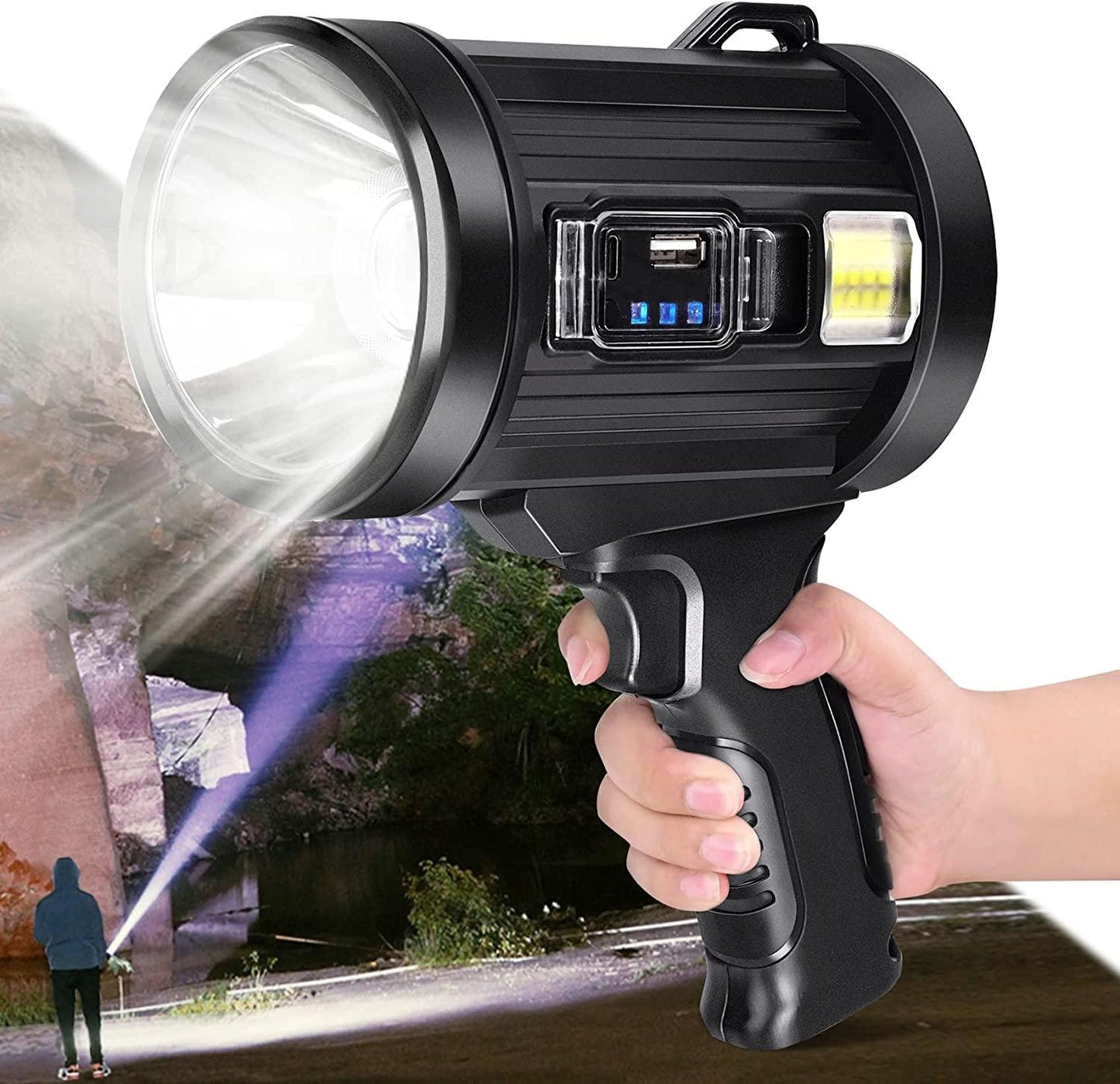 ANDOWL HIGH INTENSITY SEARCHLIGHT - Q-ST113 - NeonSales {{ shop.shopifyCountryName }}