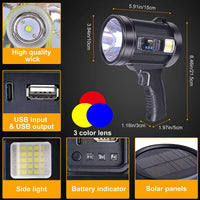 ANDOWL HIGH INTENSITY SEARCHLIGHT - Q-ST113 - NeonSales {{ shop.shopifyCountryName }}