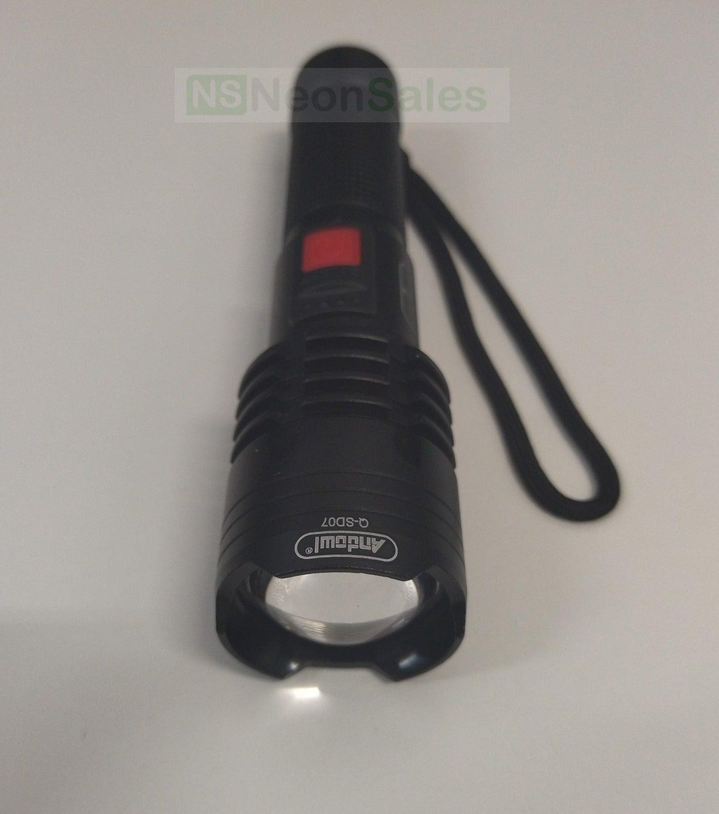 ANDOWL POWERFUL LED 300M RANGE FLASHLIGHT Q-SD07 - NeonSales South Africa