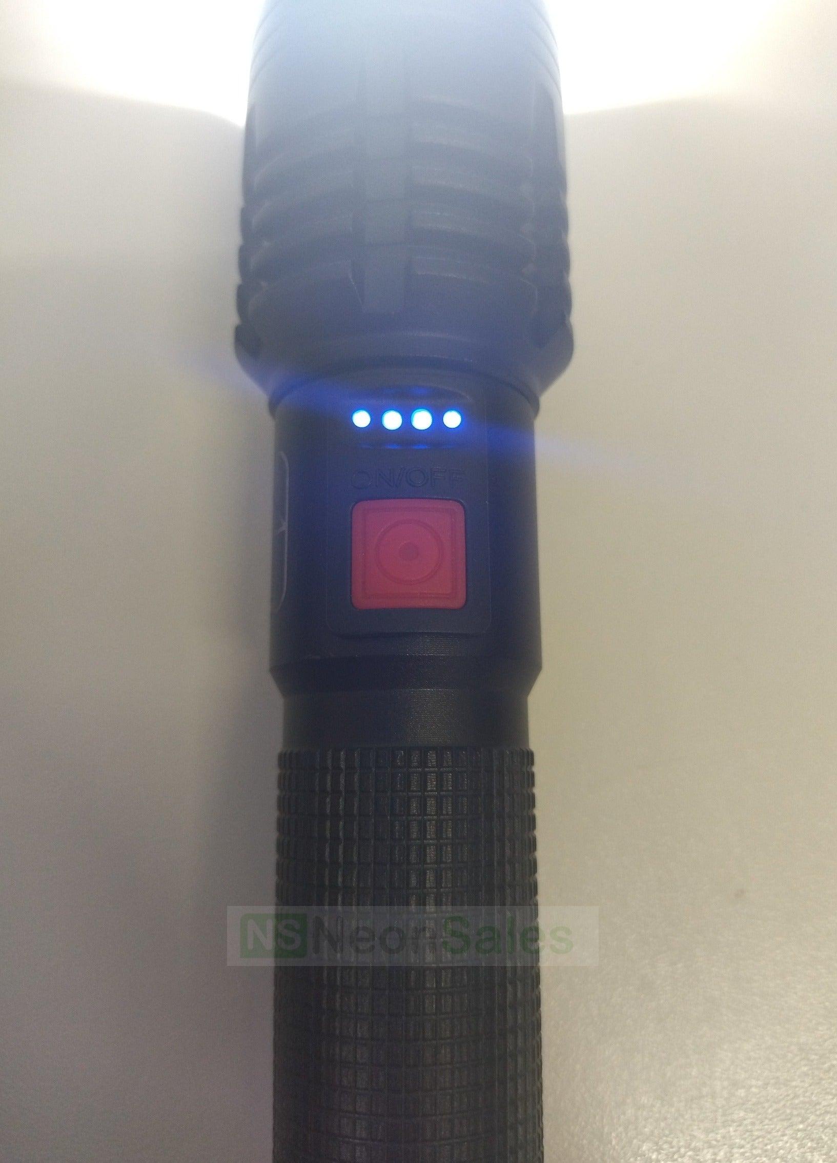 ANDOWL POWERFUL LED 300M RANGE FLASHLIGHT Q-SD07 - NeonSales South Africa