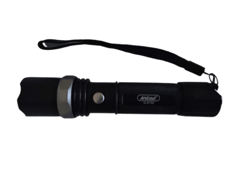 ANDOWL RECHARGEABLE AJUSTABLE FLASHLIGHT Q-5102 - NeonSales South Africa