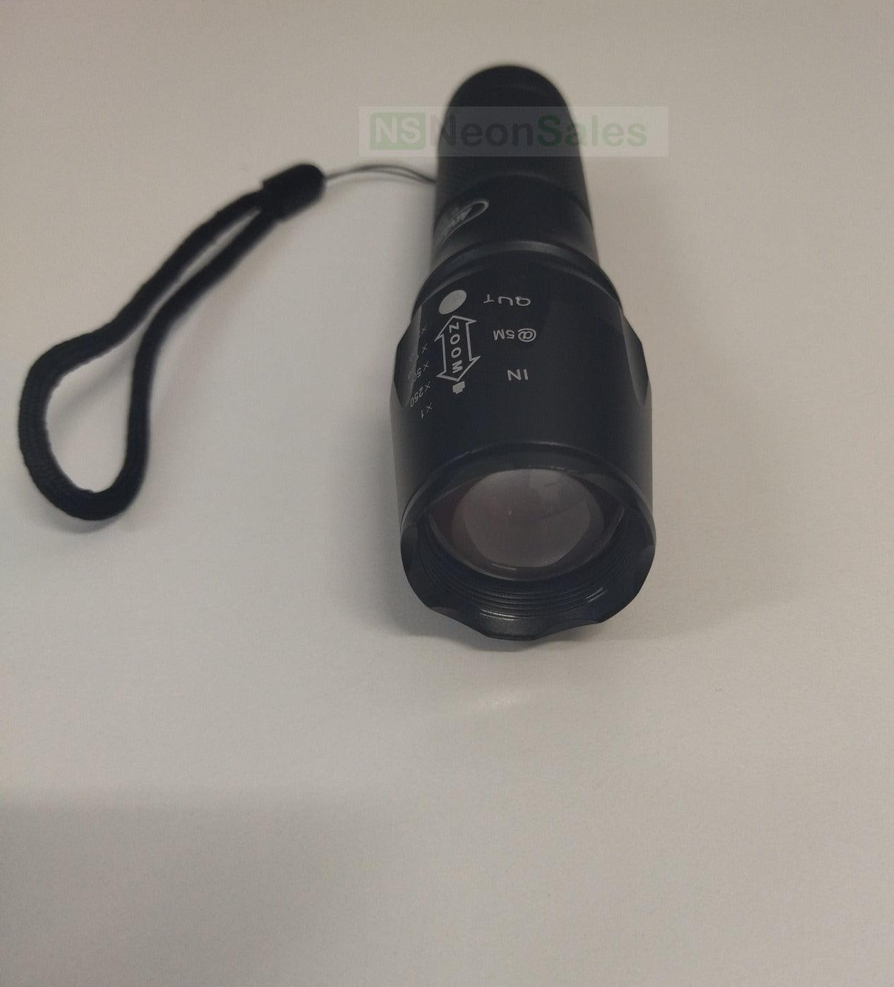 ANDOWL RECHARGEABLE GLARE FLASHLIGHT - Q-5104 - NeonSales South Africa