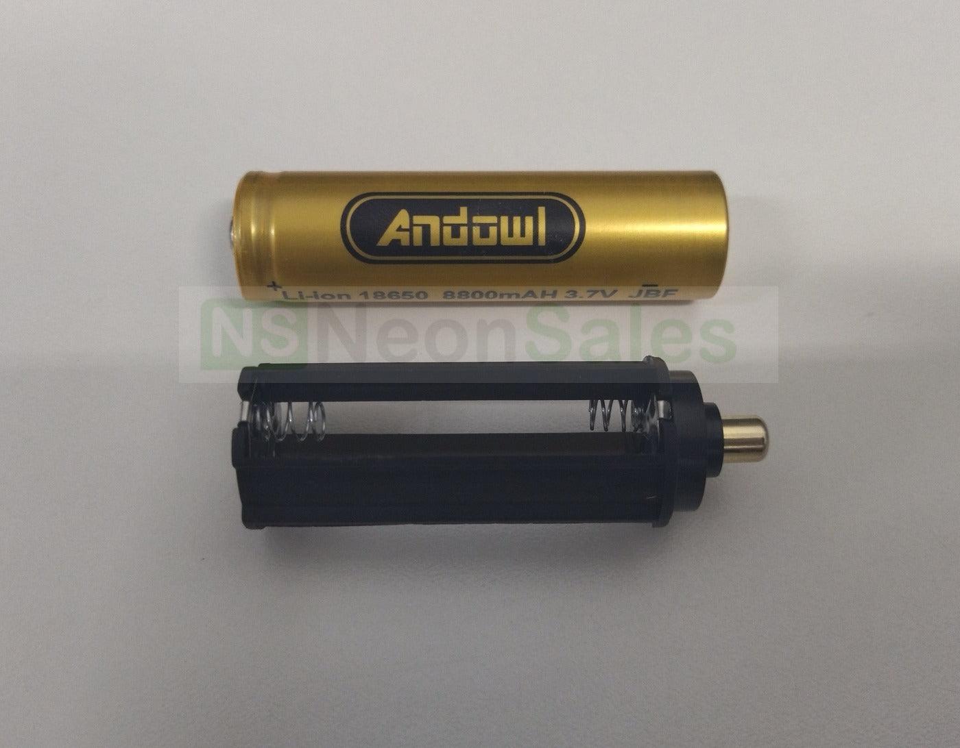 ANDOWL RECHARGEABLE GLARE FLASHLIGHT - Q-5104 - NeonSales South Africa