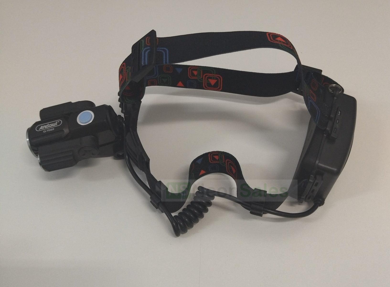 ANDOWL RECHARGEABLE GLARE HEADLIGHT 600M - Q-TD22 - NeonSales {{ shop.shopifyCountryName }}