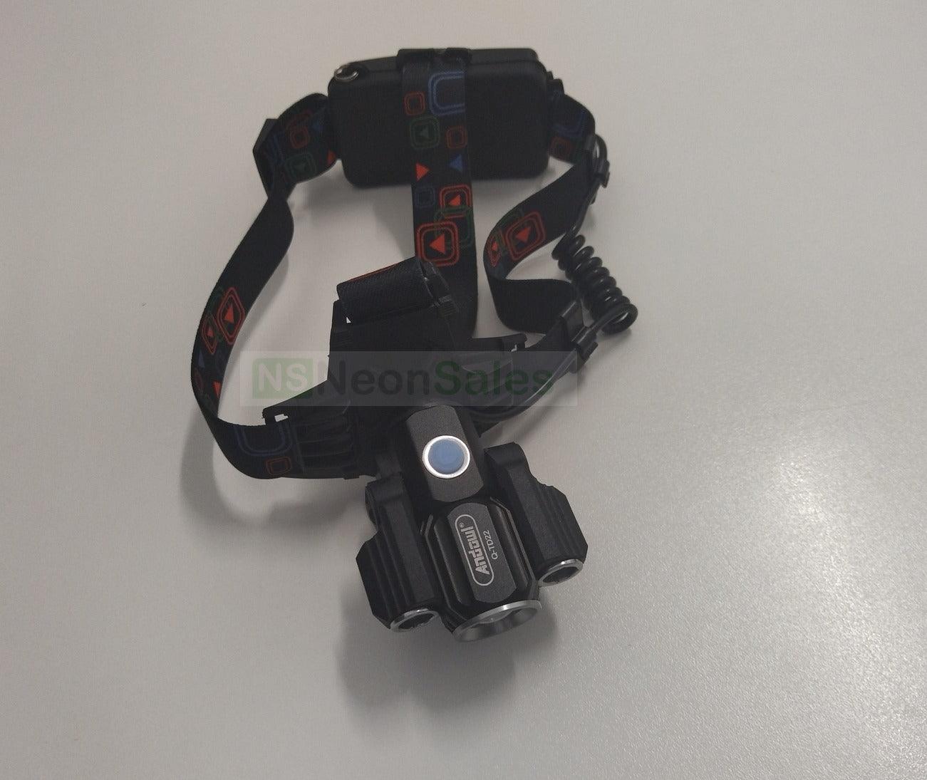 ANDOWL RECHARGEABLE GLARE HEADLIGHT 600M - Q-TD22 - NeonSales {{ shop.shopifyCountryName }}