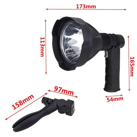 ANDOWL RECHARGEABLE HUNTING TORCH - Q-L442 - NeonSales {{ shop.shopifyCountryName }}