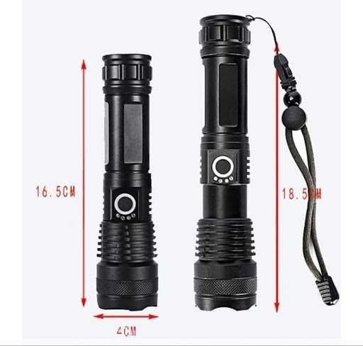 ANDOWL RECHARGEABLE SUPER TORCH Q-5110 - NeonSales South Africa