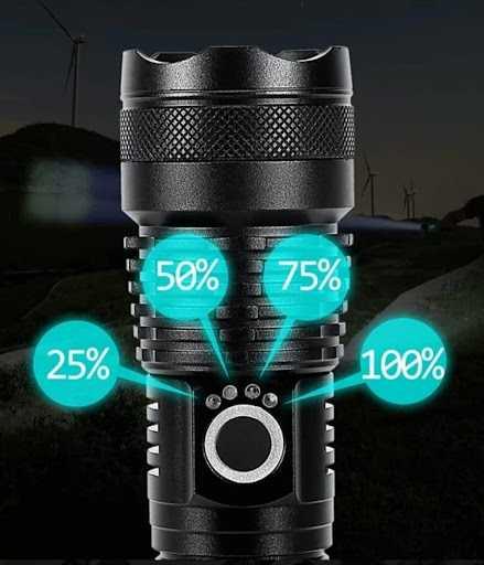 ANDOWL RECHARGEABLE SUPER TORCH Q-5110 - NeonSales South Africa