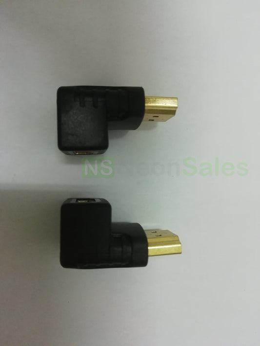 ANDOWL RIGHT ANGLE HDMI ADAPTER - 1's - NeonSales {{ shop.shopifyCountryName }}