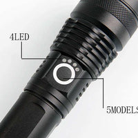 ANDOWL ULTRA BRIGHT TACTICAL FLASLIGHT : Q-5111 - NeonSales {{ shop.shopifyCountryName }}