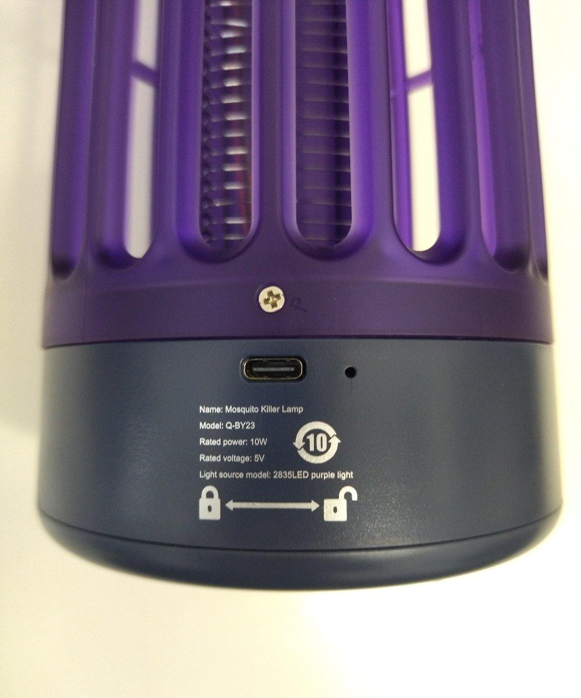 ANDOWL USB PORTABLE UV INSECT ZAPPER - Q-BY23 - NeonSales {{ shop.shopifyCountryName }}