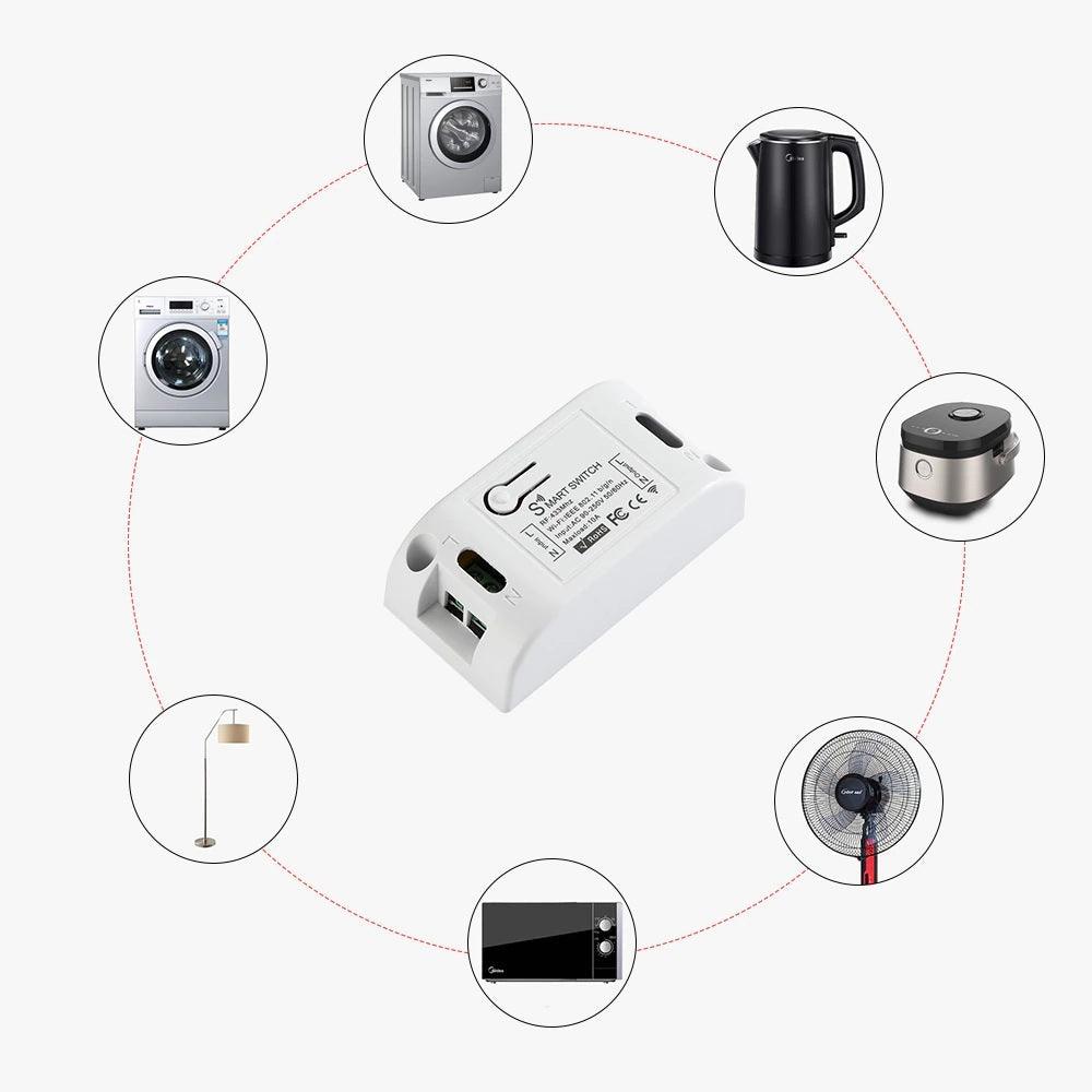 ANDOWL WIRELESS REMOTE CONTROL SMART SWITCH Q-KG09 - NeonSales {{ shop.shopifyCountryName }}