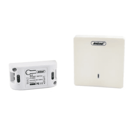 ANDOWL WIRELESS REMOTE CONTROL SMART SWITCH Q-KG09 - NeonSales South Africa