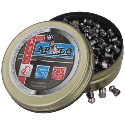APOLO 6.35MM POINTED 22GR - 200'S - NeonSales {{ shop.shopifyCountryName }}