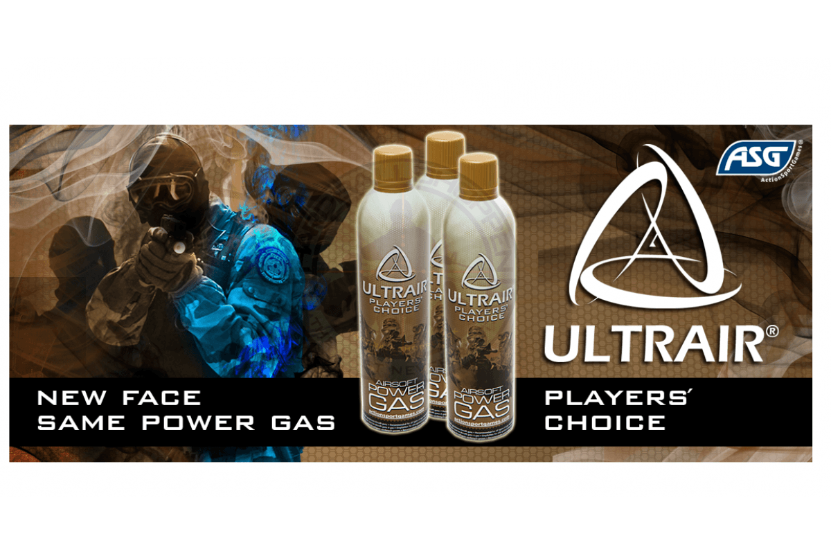 ASG ULTRAIR AIRSOFT GREEN GAS - 570ML - NeonSales {{ shop.shopifyCountryName }}