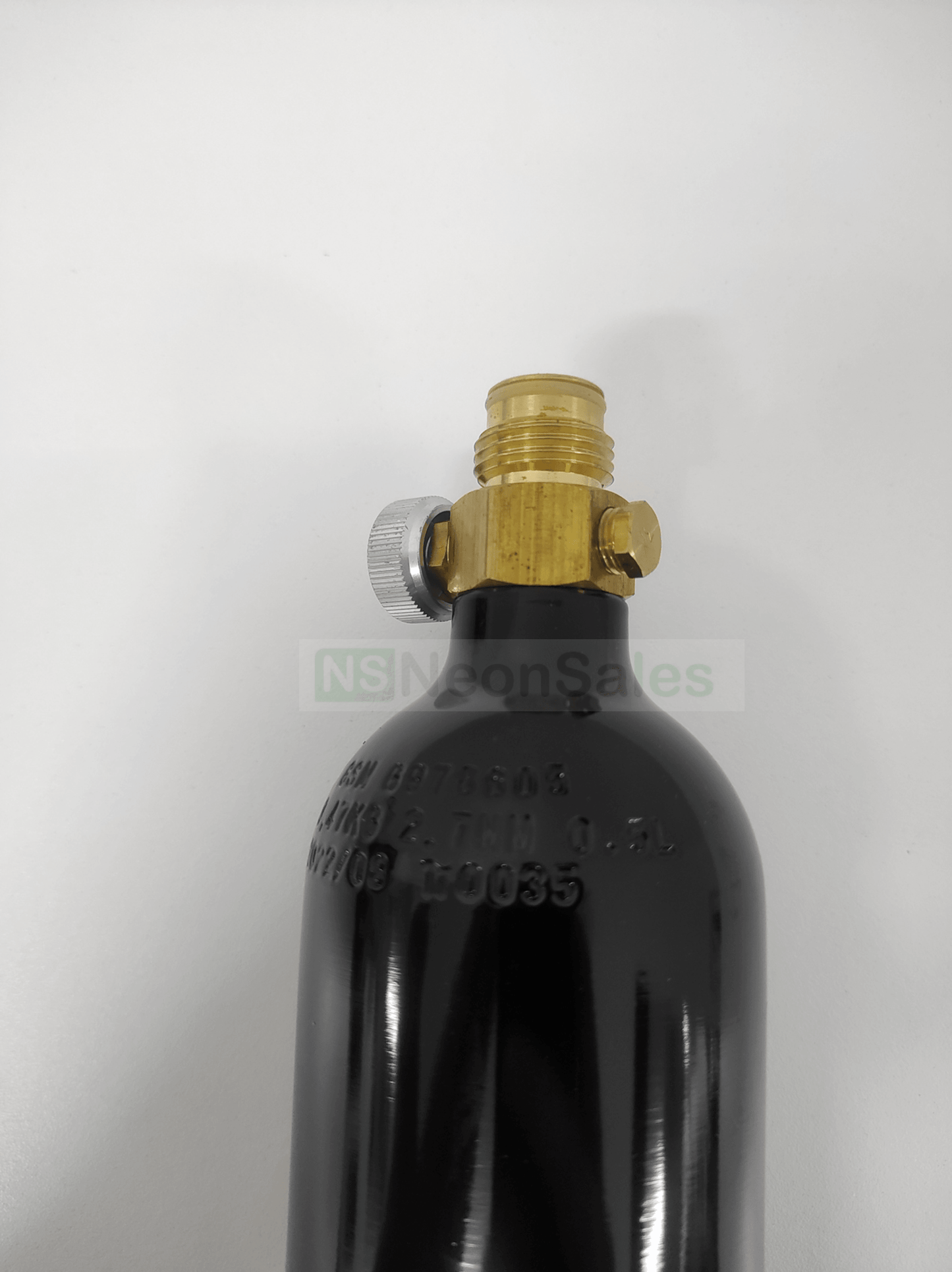 BALLISTIC 12 OZ CO2 TANK W/ TAPHEAD VALVE - NeonSales {{ shop.shopifyCountryName }}