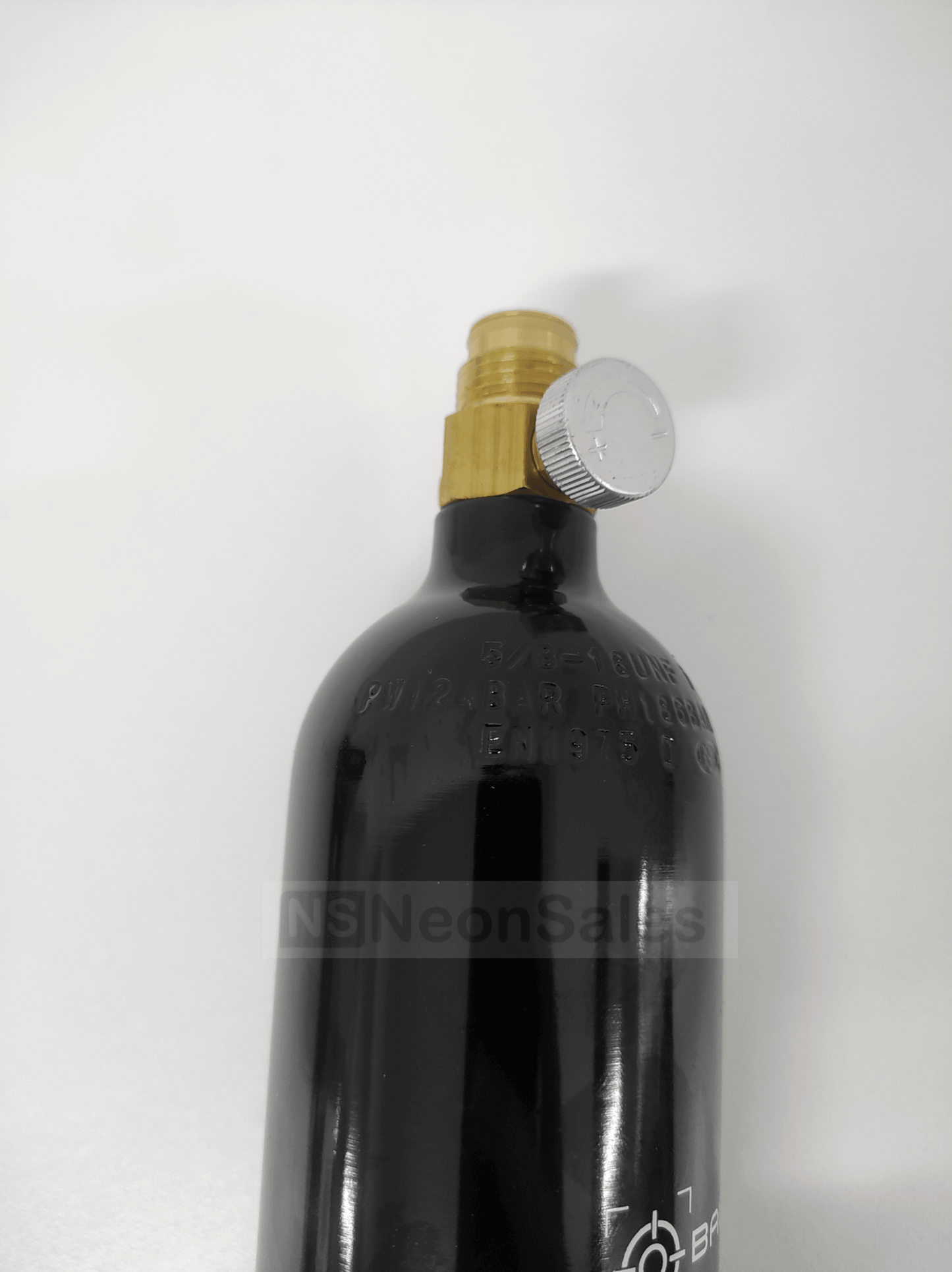 BALLISTIC 12 OZ CO2 TANK W/ TAPHEAD VALVE - NeonSales {{ shop.shopifyCountryName }}
