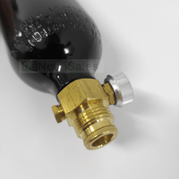 BALLISTIC 12 OZ CO2 TANK W/ TAPHEAD VALVE - NeonSales {{ shop.shopifyCountryName }}