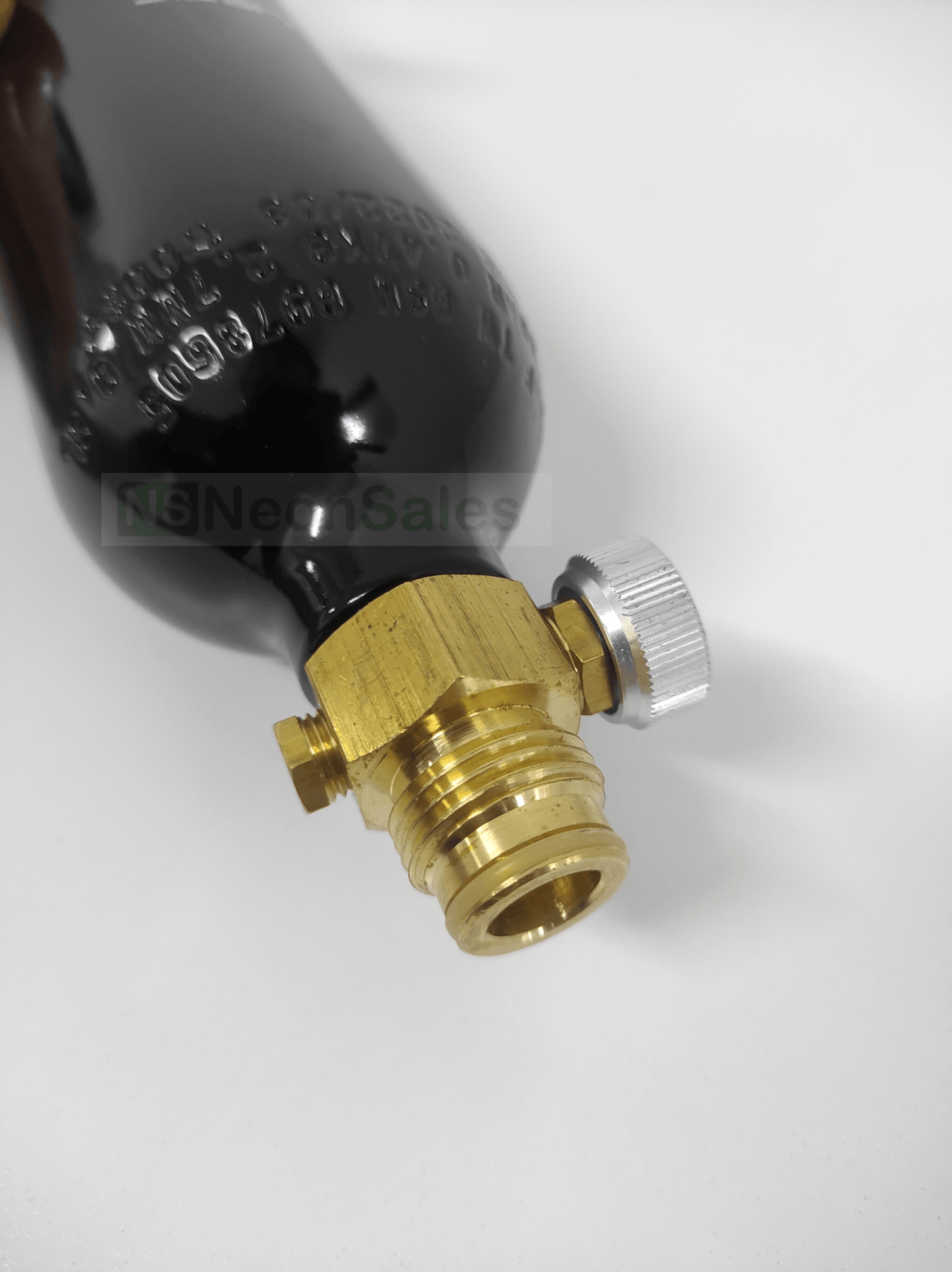 BALLISTIC 12 OZ CO2 TANK W/ TAPHEAD VALVE - NeonSales {{ shop.shopifyCountryName }}