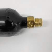 BALLISTIC 12 OZ CO2 TANK W/ TAPHEAD VALVE - NeonSales {{ shop.shopifyCountryName }}