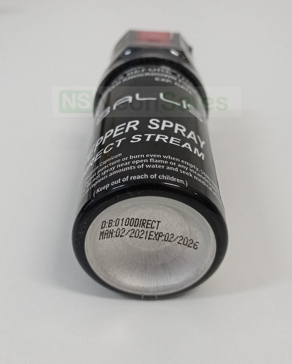 BALLISTIC 40ML DIRECT STREAM PEPPER SPRAY - NeonSales {{ shop.shopifyCountryName }}
