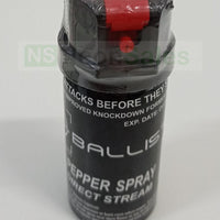 BALLISTIC 40ML DIRECT STREAM PEPPER SPRAY - NeonSales {{ shop.shopifyCountryName }}