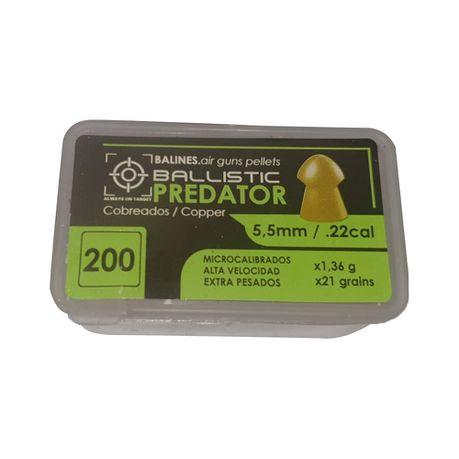 BALLISTIC 5.5MM PREDATOR COPPER 21GR - 200'S - NeonSales {{ shop.shopifyCountryName }}
