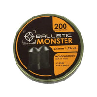 BALLISTIC MONSTER .22 CAL (25.4GR) - 200's - NeonSales {{ shop.shopifyCountryName }}